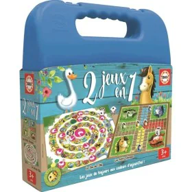 Parchís and Oca Board Educa (FR) Briefcase 2-in-1 by Educa, Games with counters - Ref: S7193394, Price: 31,46 €, Discount: %