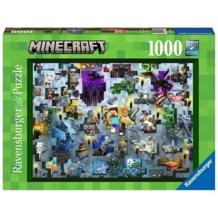 Puzzle Minecraft Mobs 17188 Ravensburger 1000 Pieces by Minecraft, Jigsaws - Ref: S7193777, Price: 33,01 €, Discount: %