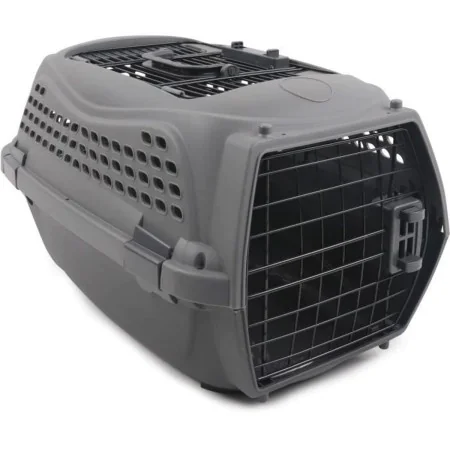 Transportín MPETS ECO GIRO M Gato Gris oscuro Plástico de MPETS, Transportadoras - Ref: S7194997, Precio: 51,11 €, Descuento: %