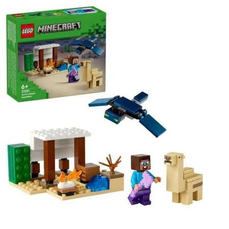 Playset Lego 21251 Minecraft : Steve´s Desert Expedition de Lego, Playsets de figurines de jouets - Réf : S7196017, Prix : 27...