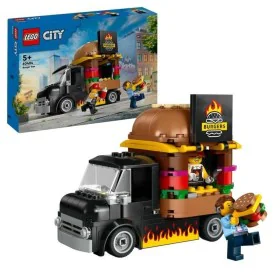 Playset Lego 60404 Hamburger truck de Lego, Playsets de figurines de jouets - Réf : S7196066, Prix : 35,27 €, Remise : %