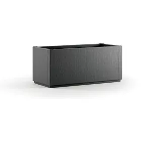 Plant pot Starwax Black Rectangular 80 cm by Starwax, Flower Pots - Ref: S7196488, Price: 58,47 €, Discount: %