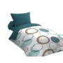 Nordic cover HOME LINGE PASSION Green Circles 140 x 200 cm by HOME LINGE PASSION, Quilts and quilt covers - Ref: S7196518, Pr...