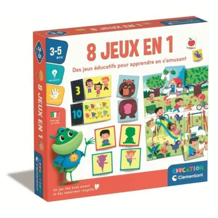 Gioco Educativo Clementoni 8 jeux en 1 (FR) di Clementoni, Giochi da tavolo - Rif: S7197252, Prezzo: 27,49 €, Sconto: %