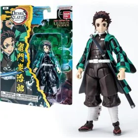 Statuetta Articolata Bandai Demon Slayer Tanjiro Kamado di Bandai, Personaggi di gomma - Rif: S7197609, Prezzo: 37,96 €, Scon...