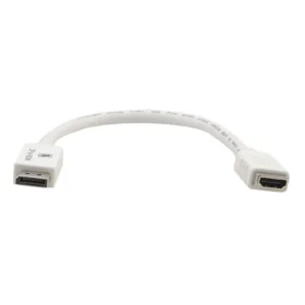 Cabo DisplayPort a HDMI Kramer DP - HDMI 0.3m Branco 30 cm 300 cm de Kramer, Cabos HDMI - Ref: M0304424, Preço: 31,19 €, Desc...