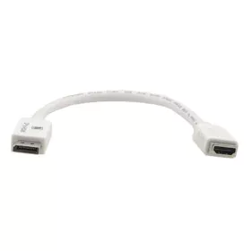 DisplayPort to HDMI Cable Kramer DP - HDMI 0.3m White 30 cm 300 cm by Kramer, HDMI - Ref: M0304424, Price: 31,19 €, Discount: %