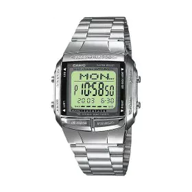 Montre Homme Casio DATABANK Argenté (Ø 38 mm) de Casio, Montres bracelet - Réf : S7201365, Prix : 83,50 €, Remise : %