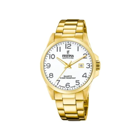 Relógio masculino Festina F20044/1 Branco de Festina, Relógios com braselete - Ref: S72101008, Preço: 226,02 €, Desconto: %