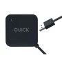 Hub USB Quick Media QMH304PB Noir de Quick Media, Hubs de réseau - Réf : M0305219, Prix : 17,44 €, Remise : %