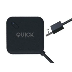 Hub USB Quick Media QMH304PB Noir de Quick Media, Hubs de réseau - Réf : M0305219, Prix : 16,32 €, Remise : %