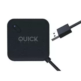 Hub USB Quick Media QMH304PB Negro de Quick Media, Hubs de red - Ref: M0305219, Precio: 16,32 €, Descuento: %