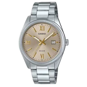 Men's Watch Casio DATE - CHAMPAGNE - ARABS NUMBERS (Ø 38,5 mm) by Casio, Wrist Watches - Ref: S72108596, Price: 78,59 €, Disc...