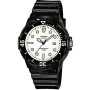 Orologio Uomo Casio DIVER 100M Bianco Nero (Ø 44,5 mm) di Casio, Orologi da polso - Rif: S72108750, Prezzo: 62,11 €, Sconto: %