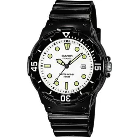 Reloj Hombre Casio DIVER 100M Blanco Negro (Ø 44,5 mm) de Casio, Relojes de pulsera - Ref: S72108750, Precio: 61,12 €, Descue...