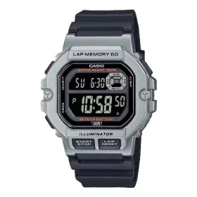 Reloj Hombre Casio ILLUMINATOR Negro (Ø 44,5 mm) de Casio, Relojes de pulsera - Ref: S72108751, Precio: 62,11 €, Descuento: %