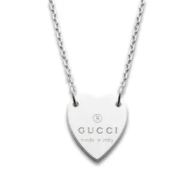 Collier Femme Gucci YBB223512001 Argenté de Gucci, Colliers - Réf : S7228022, Prix : 287,33 €, Remise : %