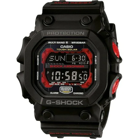 Montre Homme Casio G-Shock THE KING - XL G-SHOCK, ATOMIC HOUR RECEIVER Noir (Ø 53,5 mm) (ø 54 mm) de Casio G-Shock, Montres b...