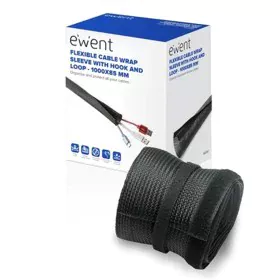 Manguito Ewent EW1557 Negro Poliéster 1 m (1 unidad) de Ewent, Organizadores de cables - Ref: M0306920, Precio: 8,26 €, Descu...