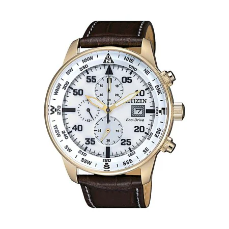 Montre Homme Citizen AVIATOR - ECO DRIVE (Ø 44 mm) de Citizen, Montres bracelet - Réf : S7273787, Prix : 223,58 €, Remise : %