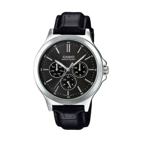 Reloj Hombre Casio MULTIFUNCTION BLACK, LEATHER Negro (Ø 41,5 mm) (Ø 40 mm) de Casio, Relojes de pulsera - Ref: S7292769, Pre...