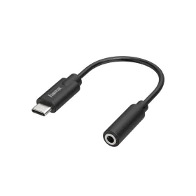 USB C-zu-Jack 3.5 mm-Adapter Hama 00200318 Schwarz von Hama, USB-Kabel - Ref: S7603090, Preis: 10,66 €, Rabatt: %