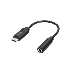 Adaptador USB C a Jack 3.5 mm Hama 00200318 Negro de Hama, Cables USB - Ref: S7603090, Precio: 10,24 €, Descuento: %