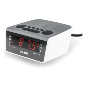 Radio Despertador ELBE CR-932 AM/FM Blanco de ELBE, Radiodespertadores - Ref: S7606302, Precio: 18,14 €, Descuento: %