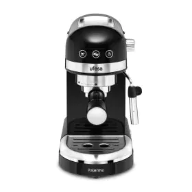 Cafetera Express de Brazo UFESA PALERMO NEGRA 1,4 L 1350 W Negro de UFESA, Cafeteras para espresso y capuchino - Ref: S760632...