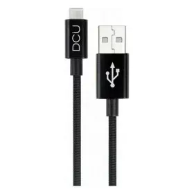 USB 2.0 A to USB C Cable DCU 30402050 Black (1M) by DCU Tecnologic, USB Cables - Ref: S7606955, Price: 11,11 €, Discount: %