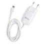 Chargeur mural DCU 37150010 1 m Blanc de DCU Tecnologic, Chargeurs - Réf : S7608431, Prix : 11,11 €, Remise : %