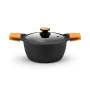 Casserole BRA EFFICIENT PLUS Black (1 Unit) by BRA, Casserole pans - Ref: S7610466, Price: 58,41 €, Discount: %