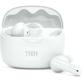 Headphones with Microphone JBL TUNE BEAM WHITE White by JBL, Headphones and accessories - Ref: S7611094, Price: 73,24 €, Disc...