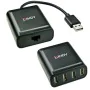 Hub USB LINDY 42679 Preto de LINDY, Hubs de rede - Ref: S7716966, Preço: 86,04 €, Desconto: %