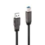 USB A to USB B Cable LINDY 43098 10 m Black by LINDY, USB Cables - Ref: S7717063, Price: 41,08 €, Discount: %