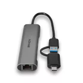 Hub USB LINDY 43379 Negro de LINDY, Hubs USB - Ref: S77175359, Precio: 37,82 €, Descuento: %