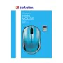 Souris Verbatim 49044 Bleu Cyan de Verbatim, Souris - Réf : S7718527, Prix : 13,66 €, Remise : %