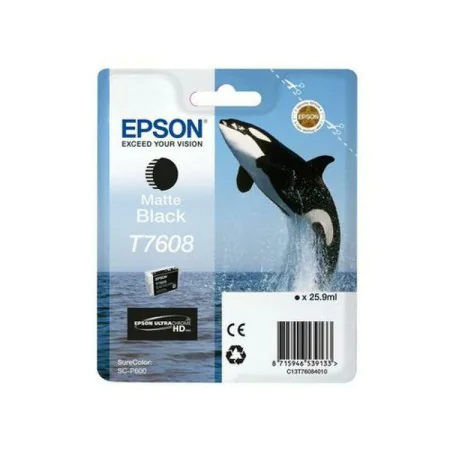 Original Ink Cartridge Epson C13T76084N10 Matte back by Epson, Printer toners and inks - Ref: S77187968, Price: 30,36 €, Disc...