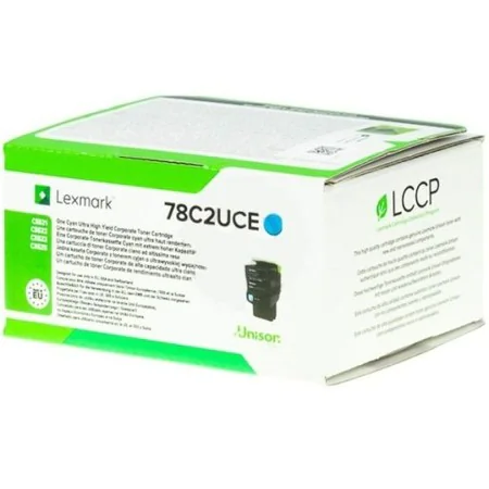 Tinteiro de Tinta Original Lexmark 78C2UCE Ciano (1 Unidade) de Lexmark, Toners e tinta de impressora - Ref: S7724250, Preço:...