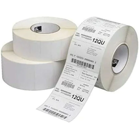 Drucker-Etiketten Zebra 800274-105 Weiß 102 x 25 mm (30960 Schlagwörter) von Zebra, Klebeetiketten und Aufkleber - Ref: S7724...