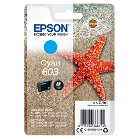 Tinteiro de Tinta Original Epson C13T03U24020 Ciano de Epson, Toners e tinta de impressora - Ref: S7732425, Preço: 12,45 €, D...