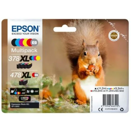 Cartuccia ad Inchiostro Originale Epson C13T379D4020 Multicolore (1 Unità) di Epson, Toner e inchiostro per stampante - Rif: ...