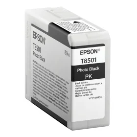 Cartouche d'encre originale Epson C13T850100 Noir de Epson, Toners et encre pour imprimante - Réf : S7733287, Prix : 62,90 €,...