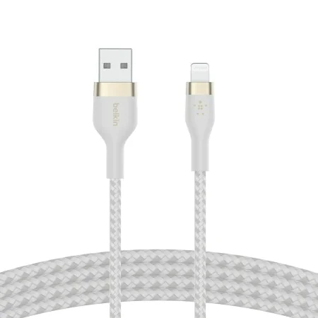 Câble USB vers Lightning Belkin CAA010BT1MWH Blanc de Belkin, Câbles USB - Réf : S7733922, Prix : 29,69 €, Remise : %