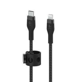 Cable USB-C a Lightning Belkin CAA011BT1MBK Negro 1 m de Belkin, Cables Lightning - Ref: S7733931, Precio: 33,57 €, Descuento: %