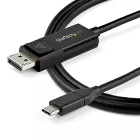 USB C to DisplayPort Adapter Startech CDP2DP142MBD Black by Startech, Accessories for MP3 players - Ref: S7734366, Price: 34,...