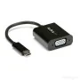 Adaptateur USB C vers VGA Startech CDP2VGA Noir de Startech, Adaptateurs USB-VGA - Réf : S7734427, Prix : 40,92 €, Remise : %