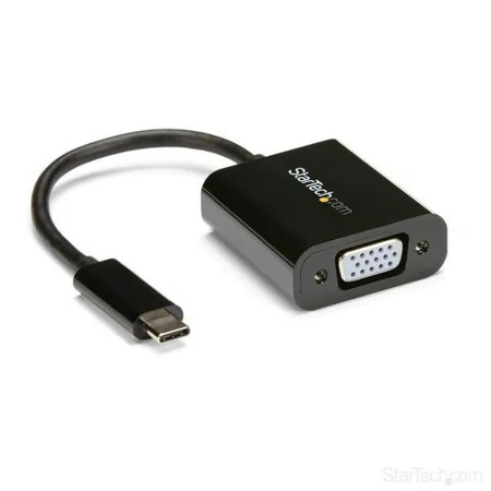 Adaptateur USB C vers VGA Startech CDP2VGA Noir de Startech, Adaptateurs USB-VGA - Réf : S7734427, Prix : 40,92 €, Remise : %