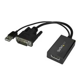 Adapter DisplayPort auf DVI Startech DVI2DP2 Schwarz von Startech, DisplayPort-Kabel - Ref: S7739048, Preis: 38,43 €, Rabatt: %