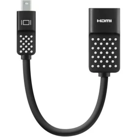 Adaptateur Mini DisplayPort vers HDMI Belkin F2CD079BT Noir de Belkin, Accessoires pour lecteurs MP3 - Réf : S7740490, Prix :...